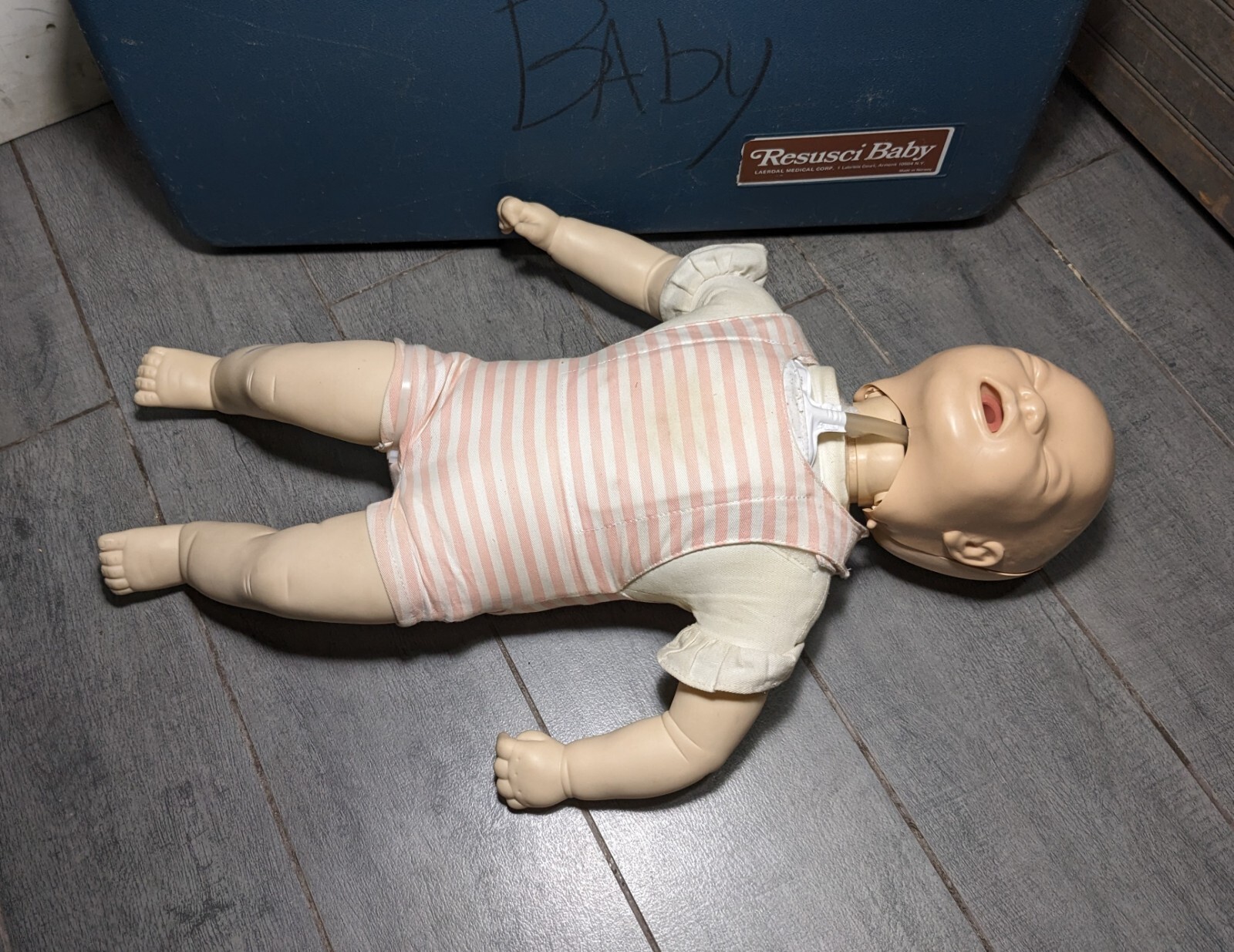 Laerdal Medical Resusci Baby Infant CPR Training Manikin in Hard Case Norway