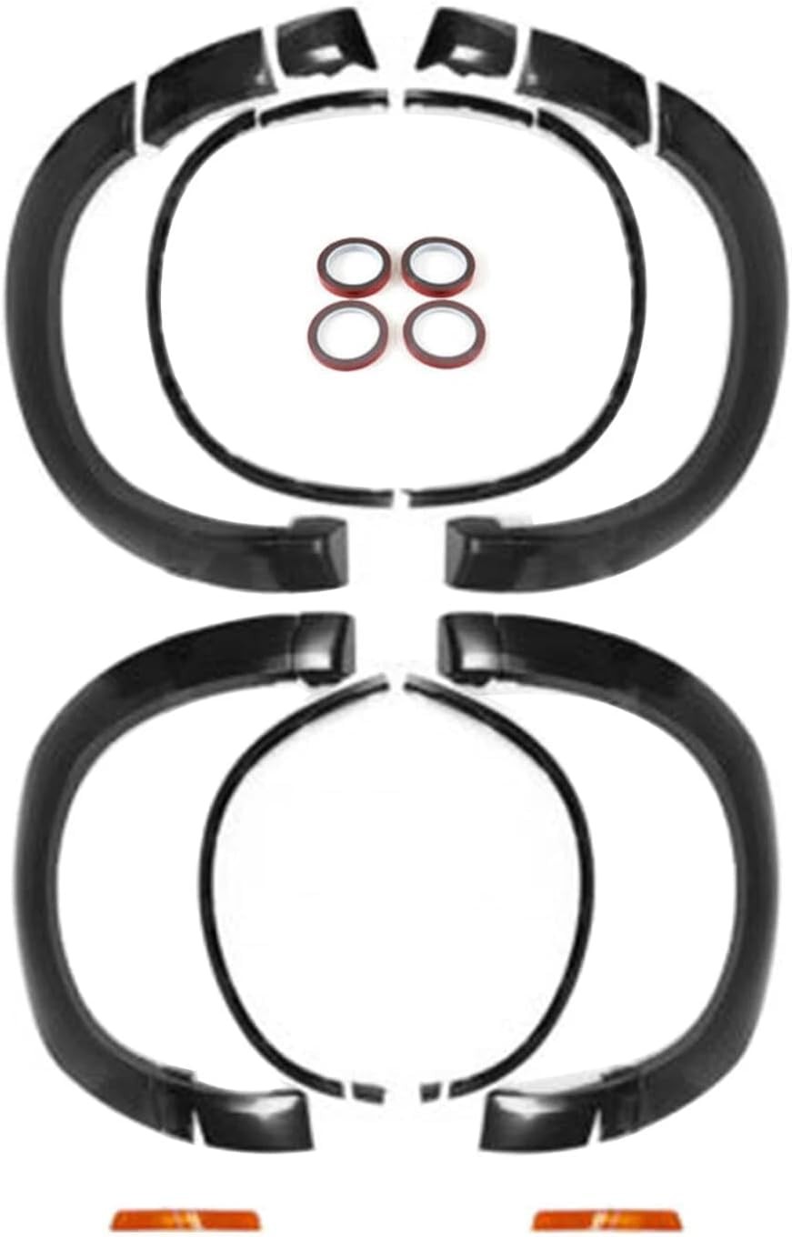 Demon Widebody Fender Flares 4pcs 2015-2023 Dodge Challenger Side Marker Cutouts