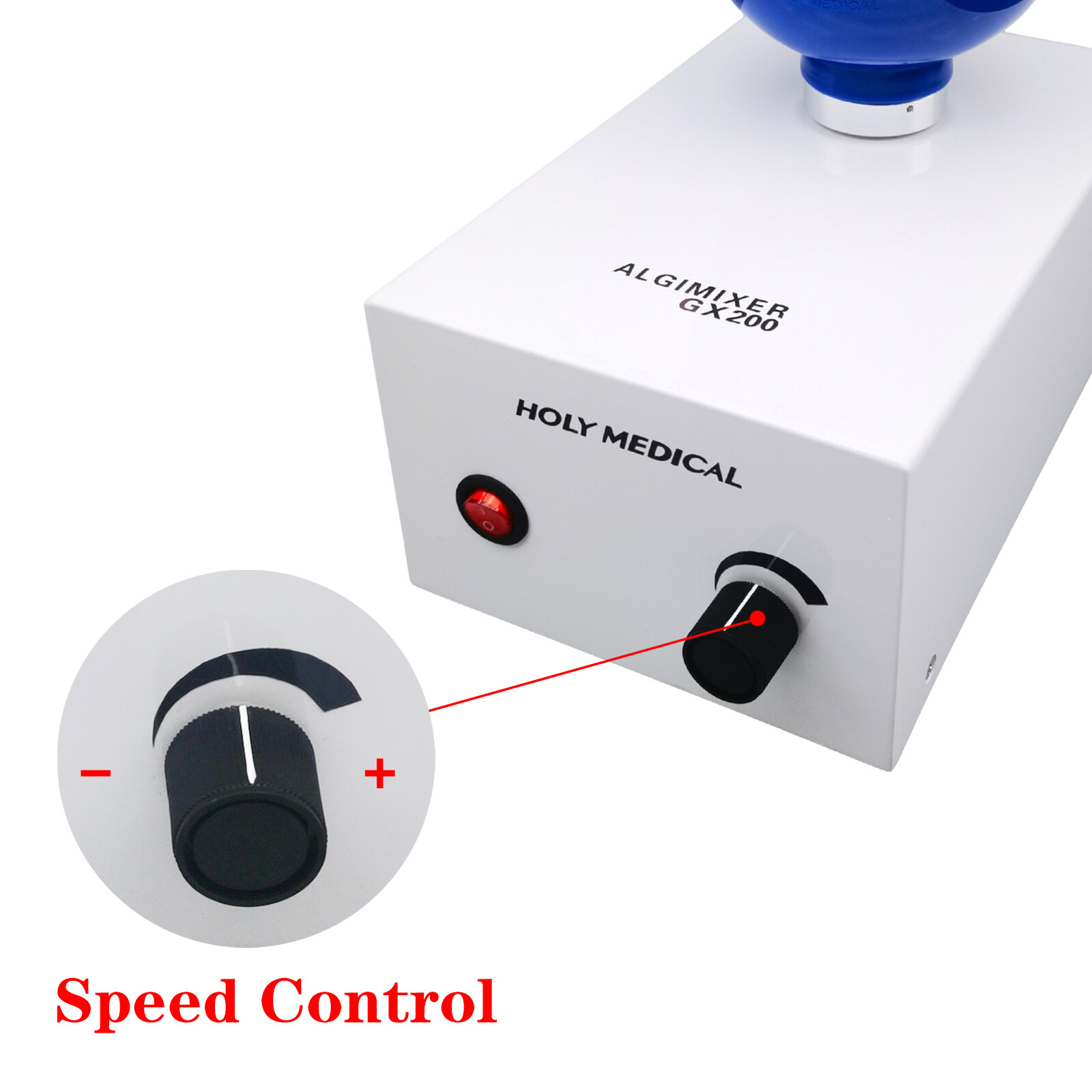 GX200 Dental Lab Impression Material Alginate Mixer Manual Switch Plaster Mixer