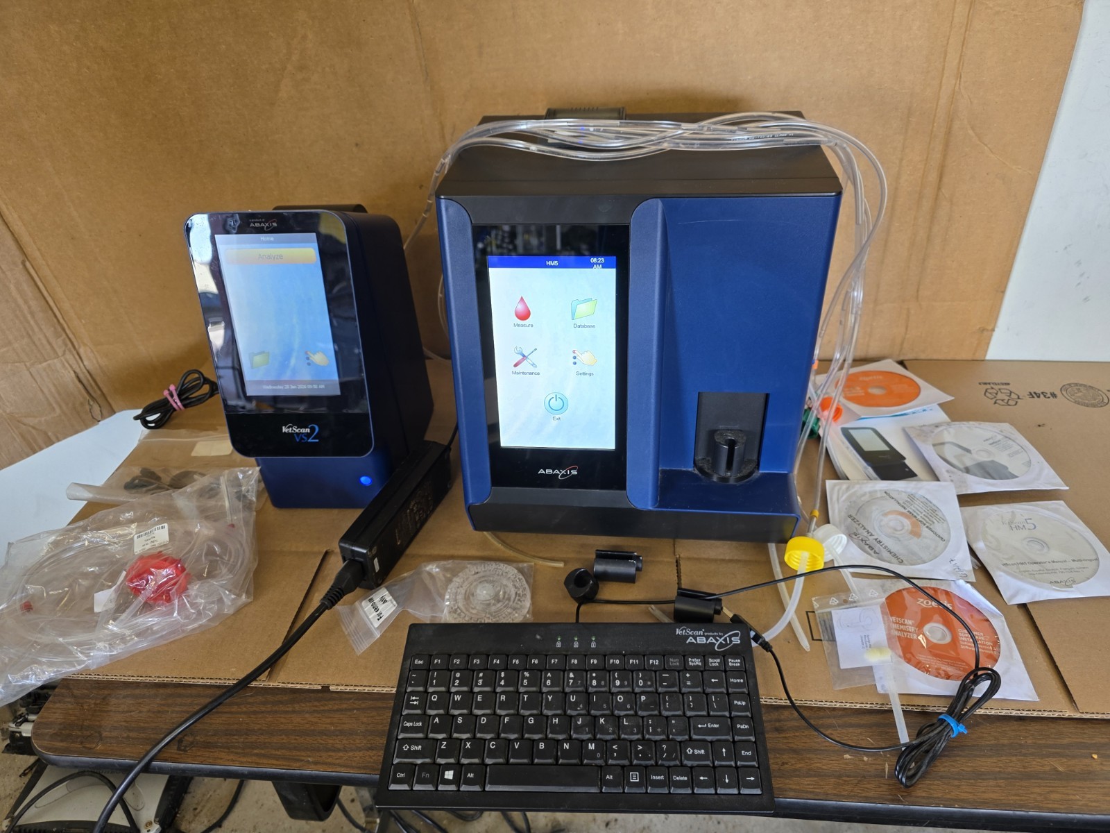 Abaxis Vetscan HM5 Hematology & VS2 (2nd Gen) Chemistry Analyzer Combo