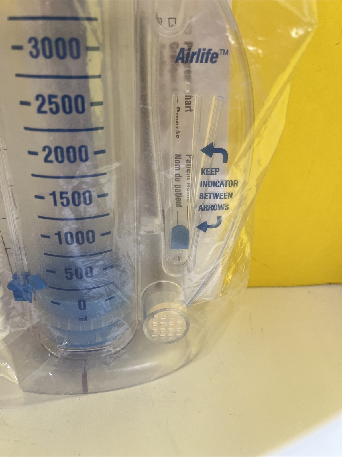 Vyaire AirLife REF 001901A Volumetric Spirometer One-Way Valve 4000 mL1