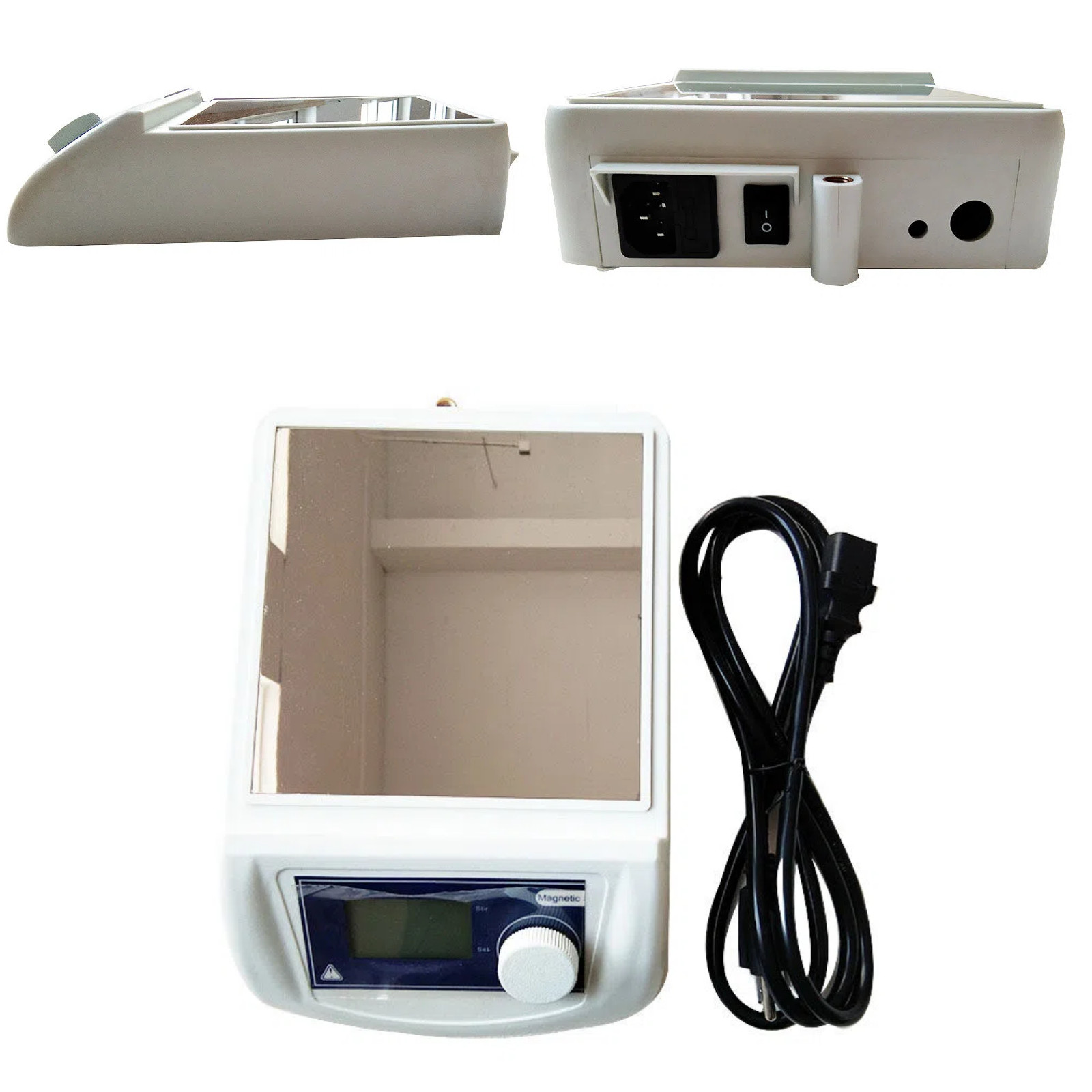 Magnetic Stirrer 110V Digital LCD Display Laboratory Equipment 100-1600rpm