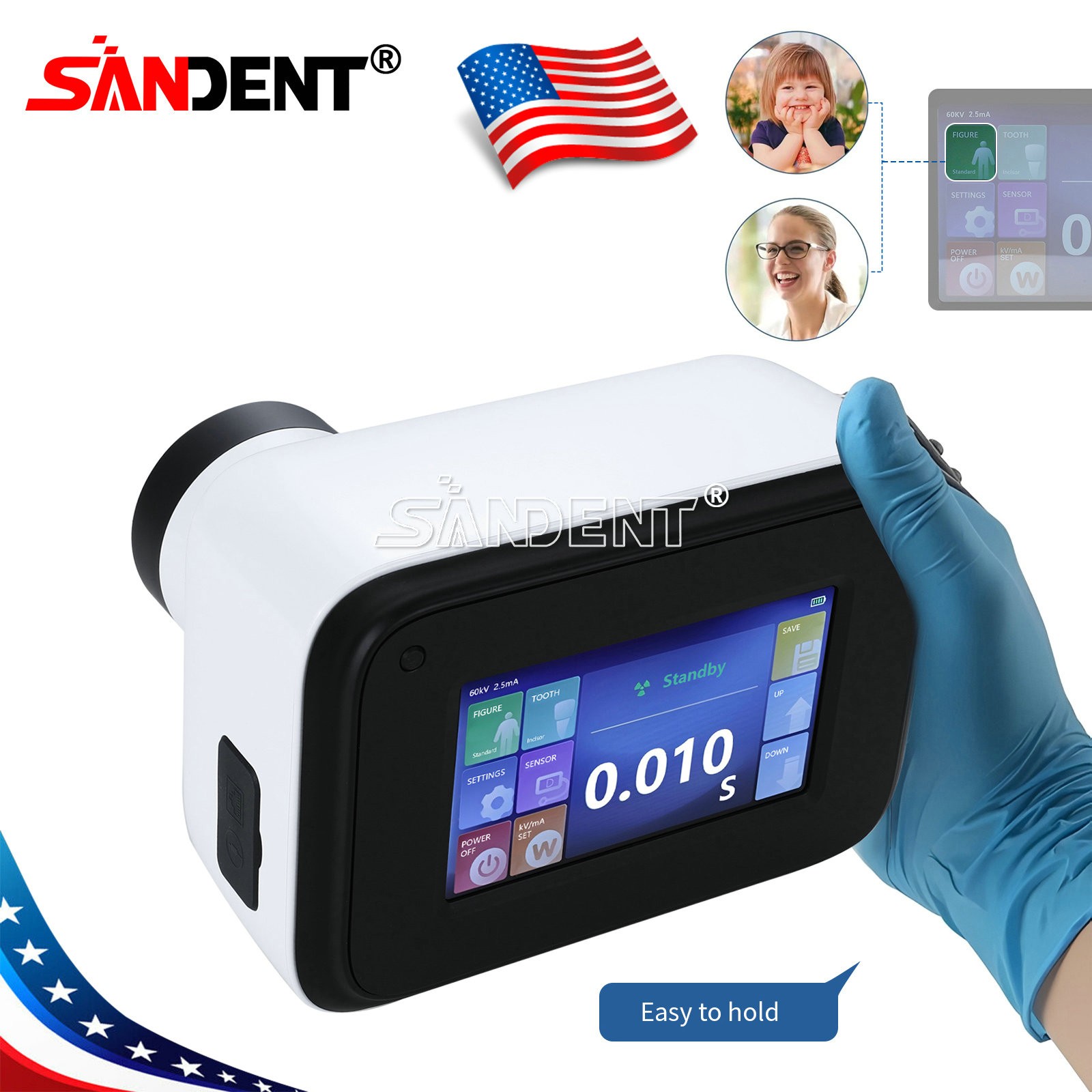 Fit EMS Cavitron Dental Ultrasonic Piezo Scaler LED Handpiece 2*Bottles Tips USA