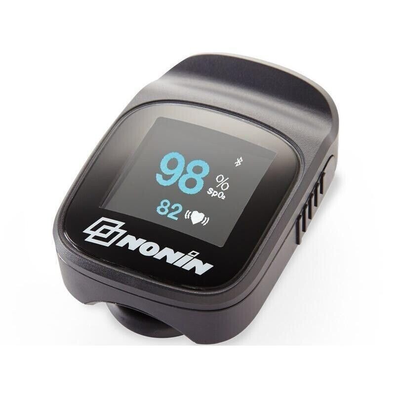 Nonin 02 meter Model 3230 Bluetooth Pulse Oximeter- 100% + Beware of Fakes
