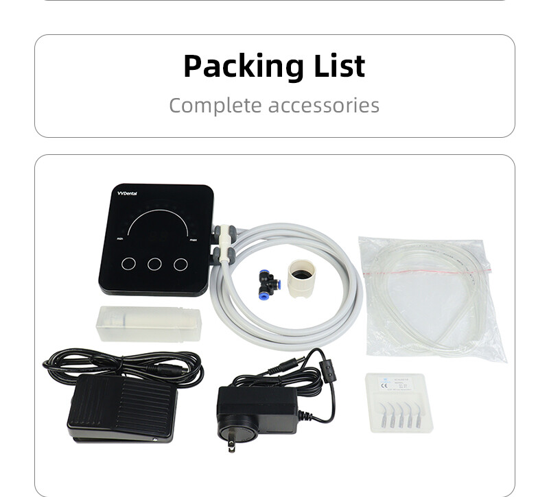 Dental Ultrasonic Piezo Scaler with LED Handpiece Fit for EMS Cavitron Woodpecke