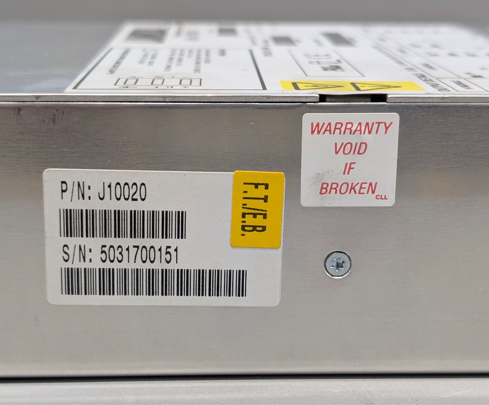 Lambda Alpha 1000W J10020 power supply from Waters Micromass ZQ WARRANTY