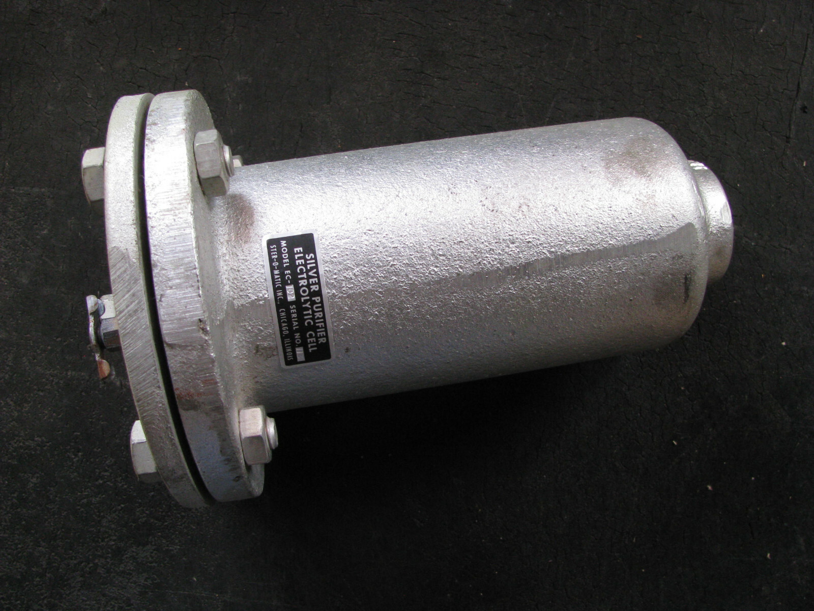 NOS ELECTRONIC WATER STERILIZER SILVER FLOCCULATOR CELL 6VDC-ELECTROFLOCCULATION