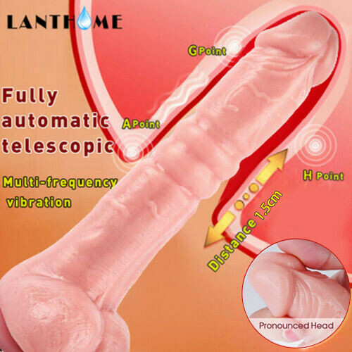 Women Thrusting Dildo Vibrator G-Spot Multispeed Massager Sex Toy Female Adult