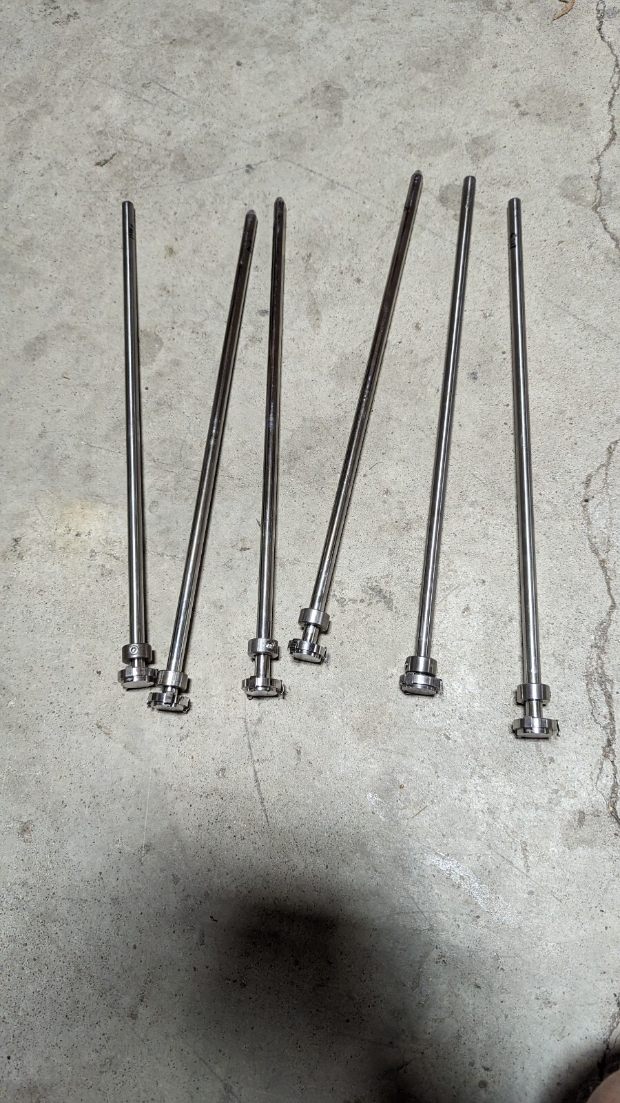 6Pcs Distek Basket Shaft 2100a Dissolution System,