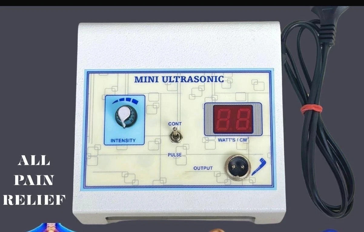 Compact & Portable Home Use Pro Ultrasound Therapy Unit 1 MHz (FREE SHIPING)