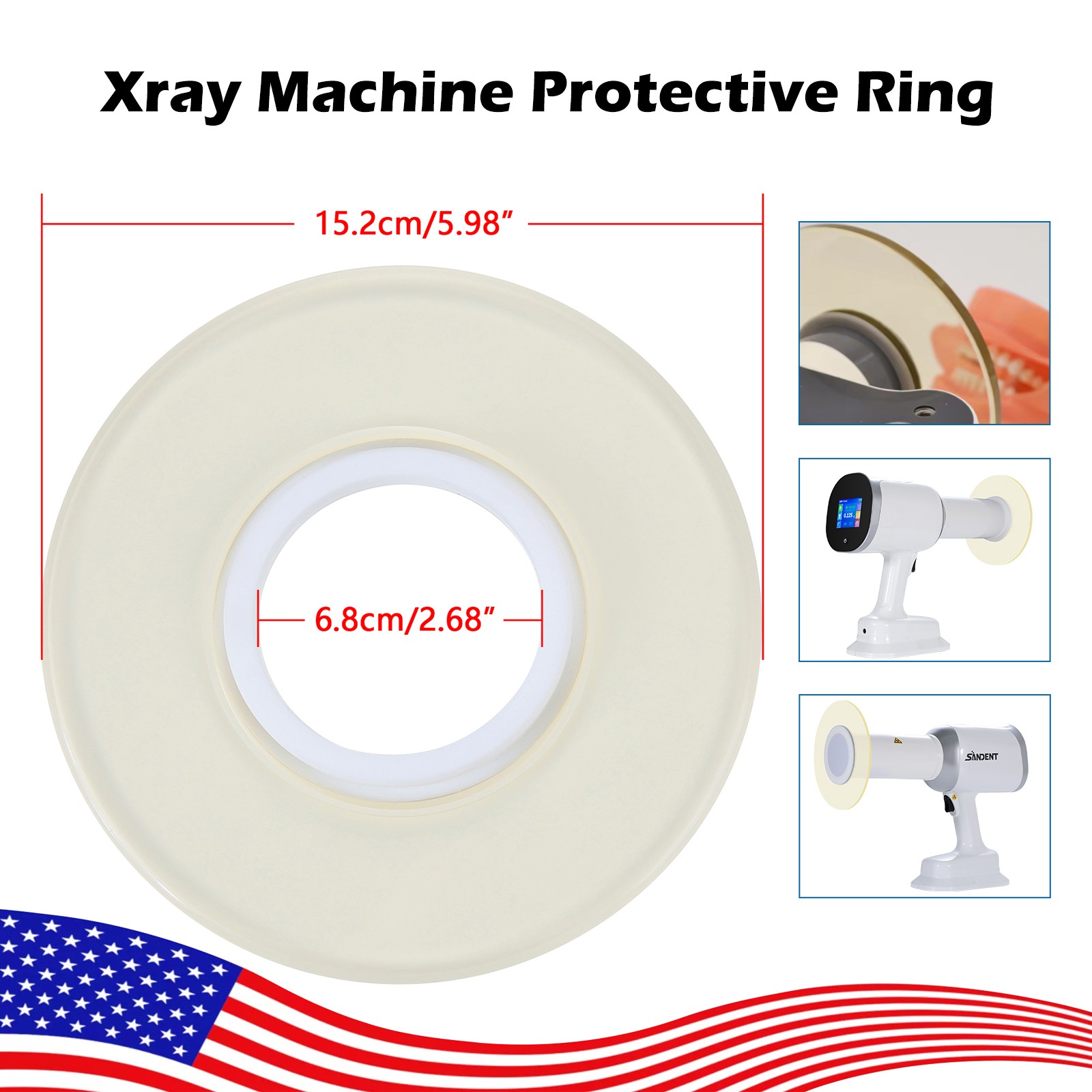 Dental X Portable Ray Digital Machine Rayos/ Scatter Shield Protective /Sensor