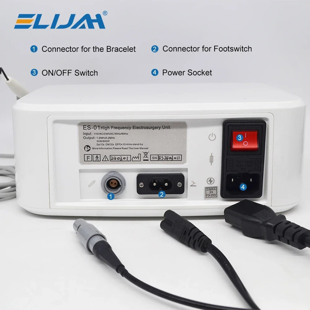 Dental Electro Electrosurgery Unit Machine High Frequency Electric 7pcs Knife