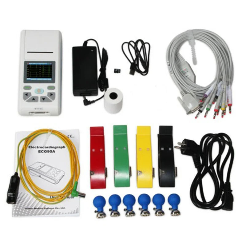 CONTEC Ecg90a Portable electrocardiograph ecg 12-Channel ECG/EKG Machine
