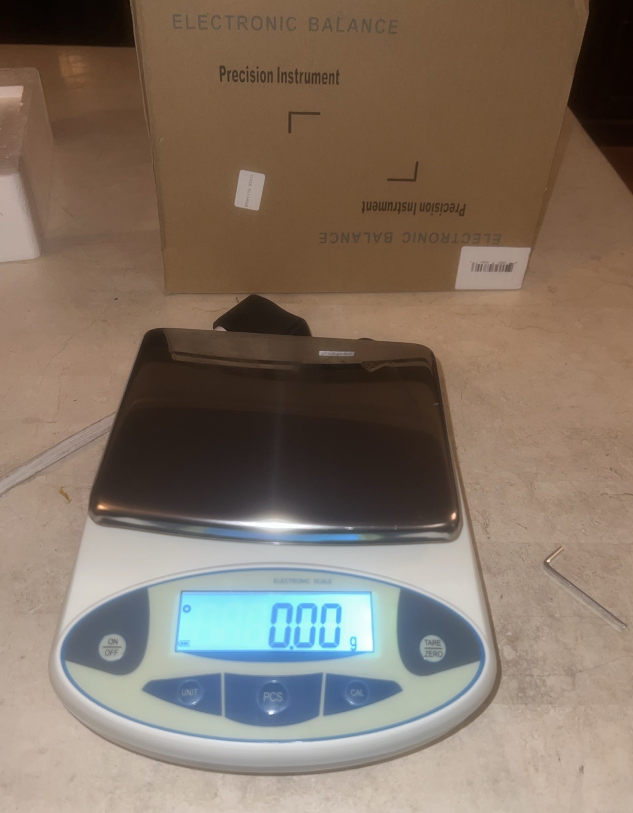 Bonvoisin Lab Scale 5000g x 0.01g High Precision Electronic Analytical Balance