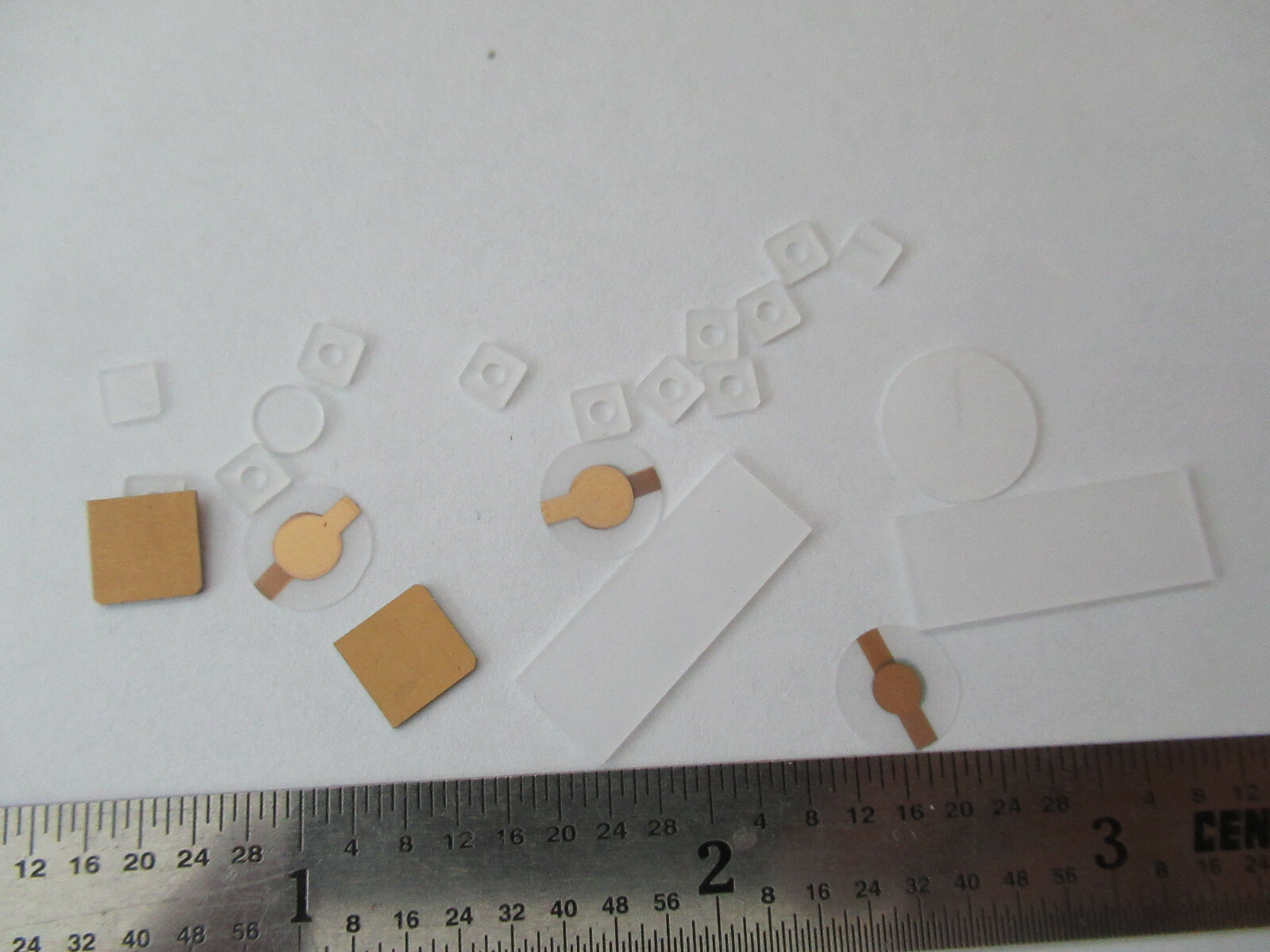LOT BLANK PIEZOELECTRIC QUARTZ CRYSTAL X- Y- YX-CUT PIEZO SENSOR AS PIC #F5-A-60