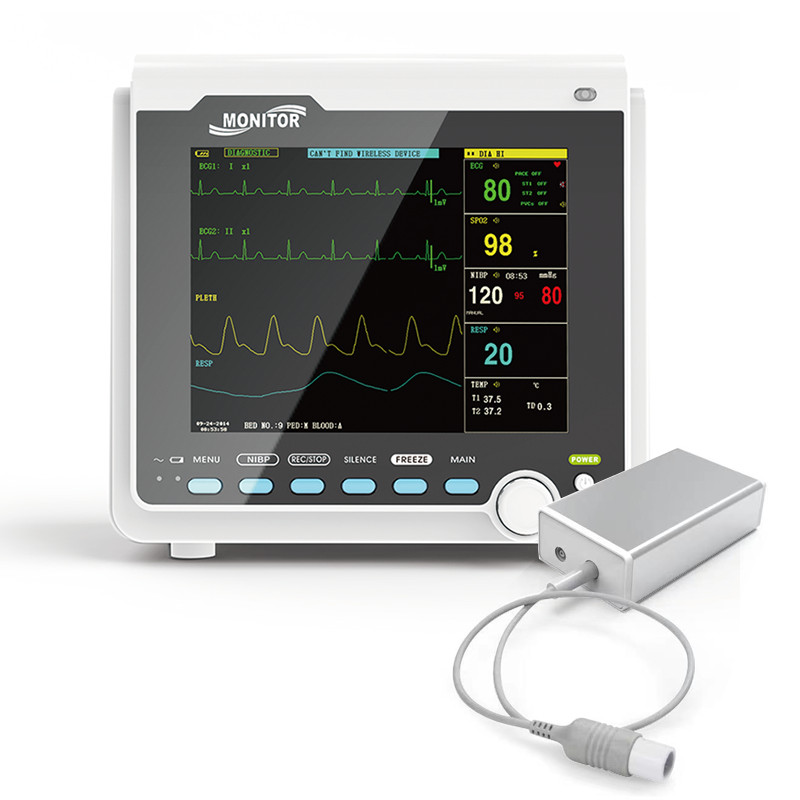 Veterinary ETCO2 Patient monitor Vital Signs Capnograph ECG NIBP SPO2 RESP TEMP