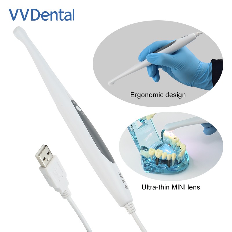 Dental Intraoral Camera 1/4 CMOS 13.0 Mega Pixels 6 LED light USB Oral Endoscope
