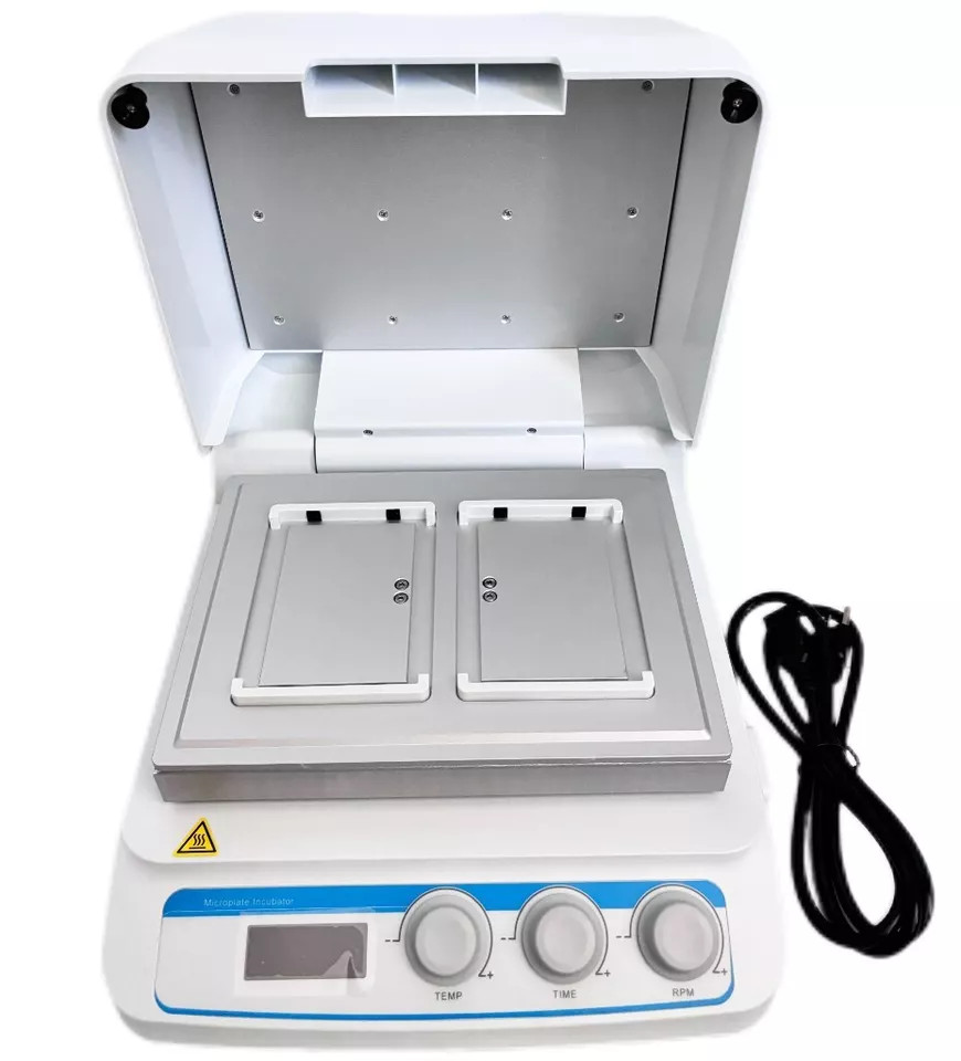 Microplate Thermo Incubator Thermo-Shaker with 2 Microtiter Plates 200-1600rpm