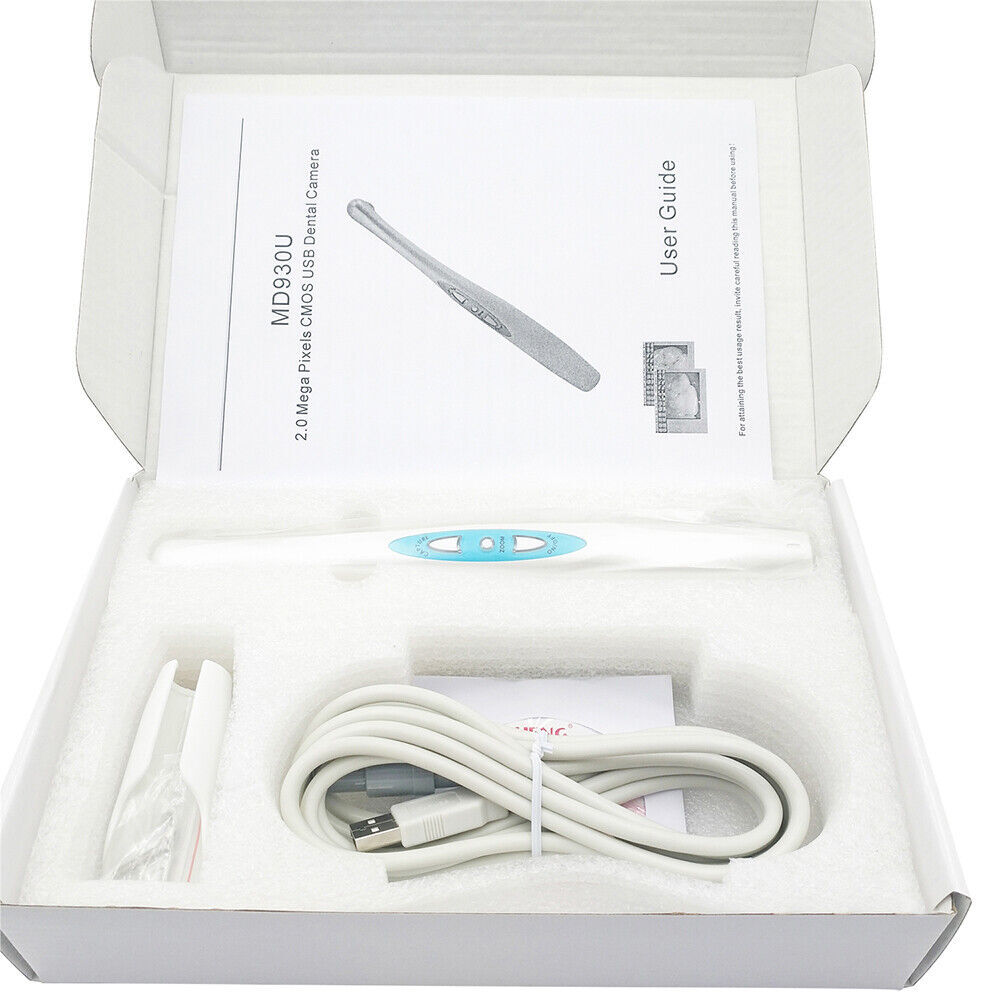 MD-930U Dental USB Intraoral Camera Auto Focus 1/4” CMOS 2.0 Mega Pixels 6 LEDs