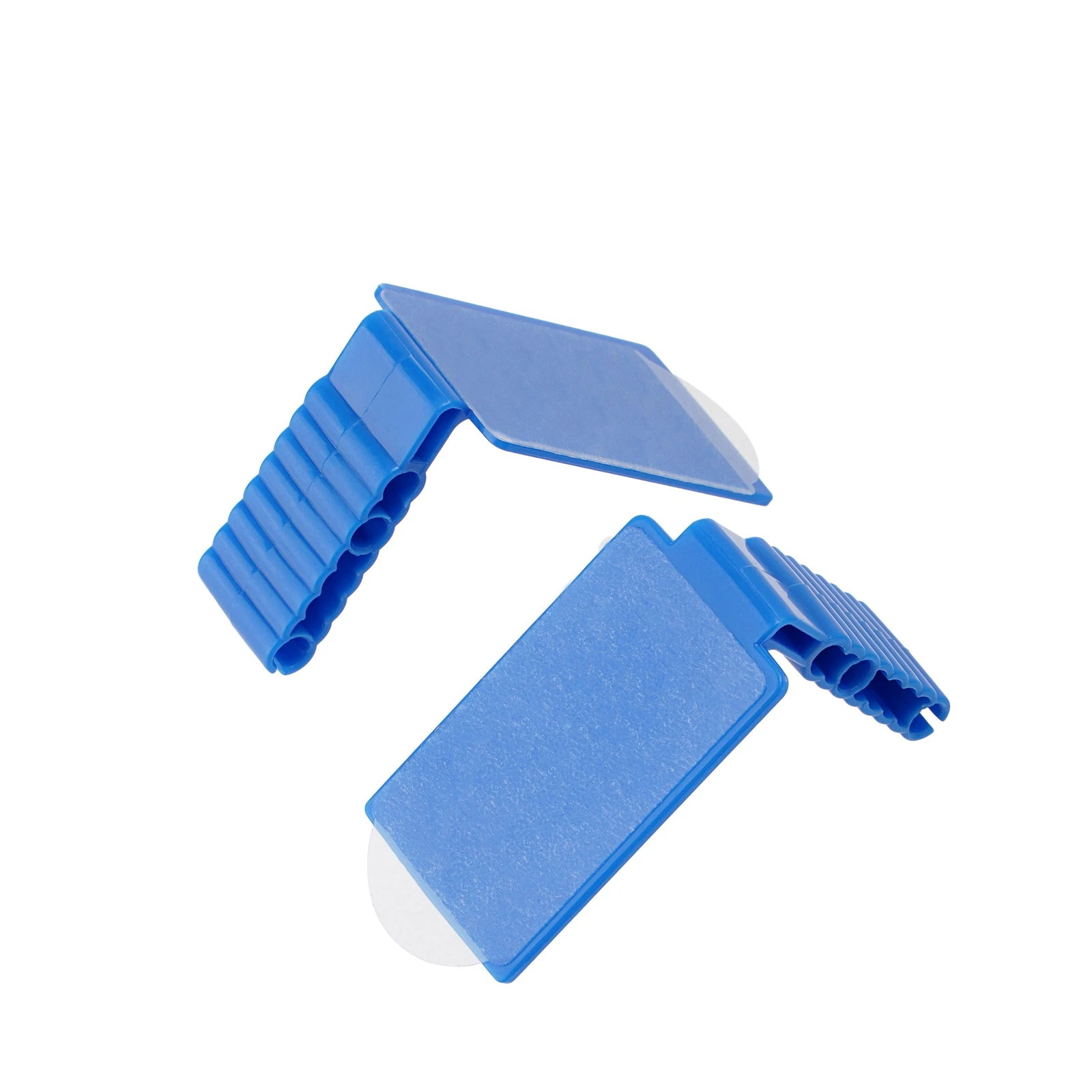100Pack Dental Sensor Holders Disposable Adhesive Holders Red/Blue/Yellow
