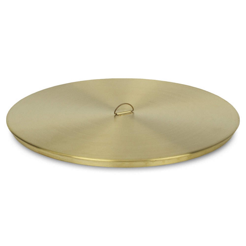 ADVANTECH CB12W/R Sieve Cover,Brass,12 In Dia,0.375 In D 13R827