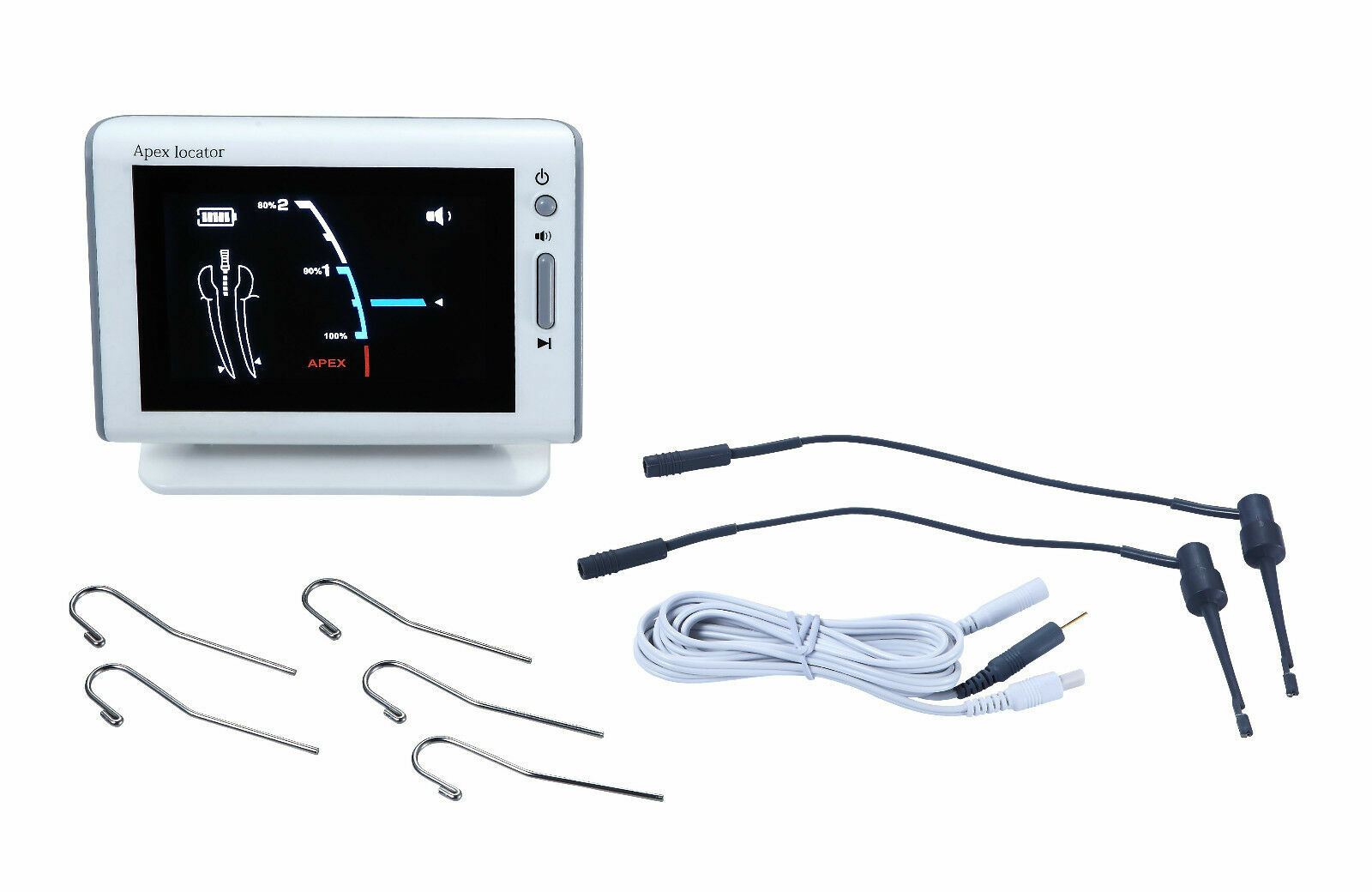 1 Set FEISI 4.5″ LCD Dental Apex Locator Root Canal Finder Endodontic New style