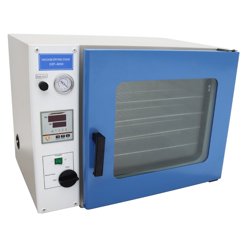 4 Shelves 1.9 Cu ft Vacuum Drying Oven Lab Electric Heating Cabinet 110V 1400W