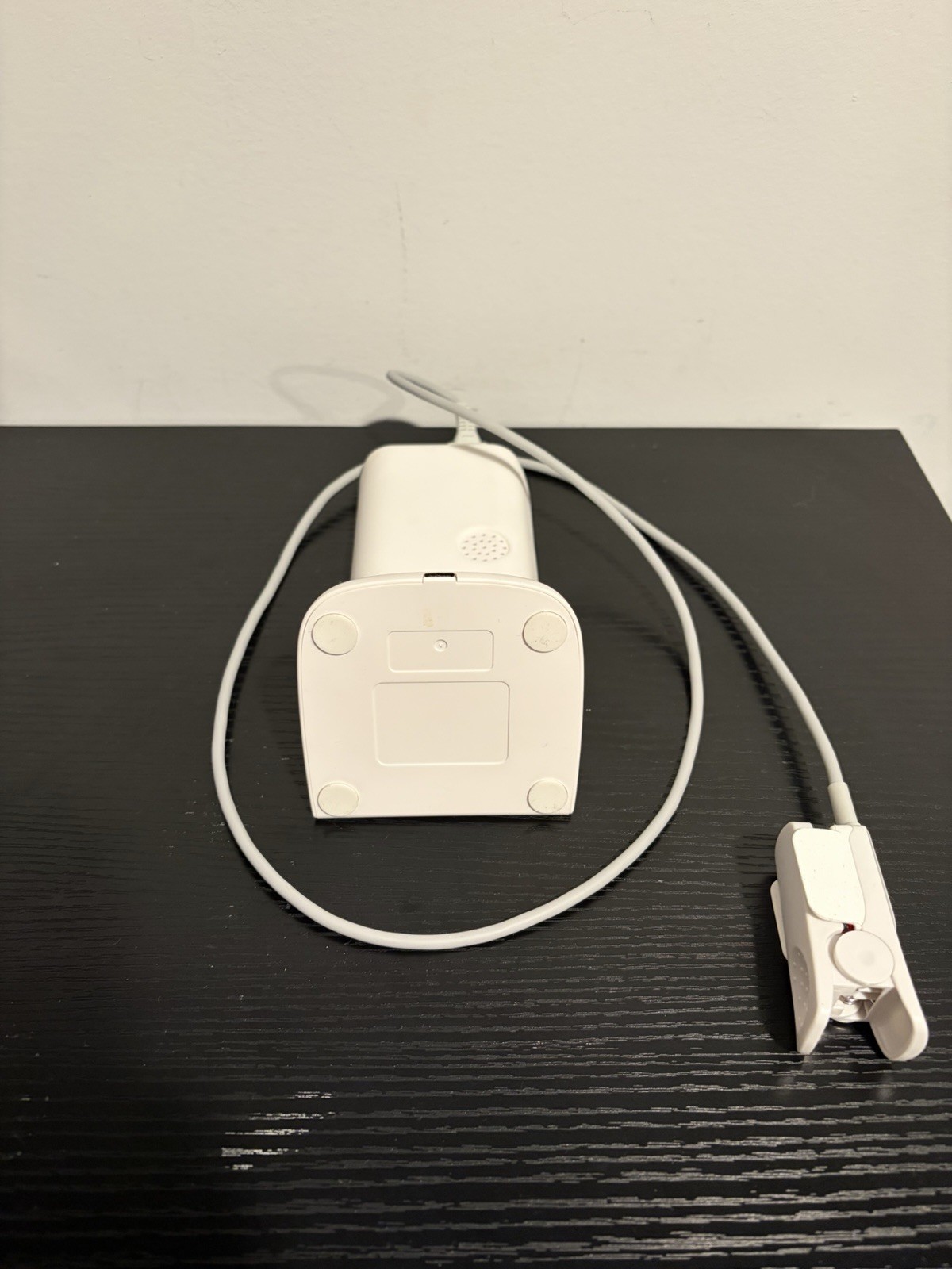 Handheld Pulse Oximeter w/ Adult Finger Probe Sensor & Docking Stand