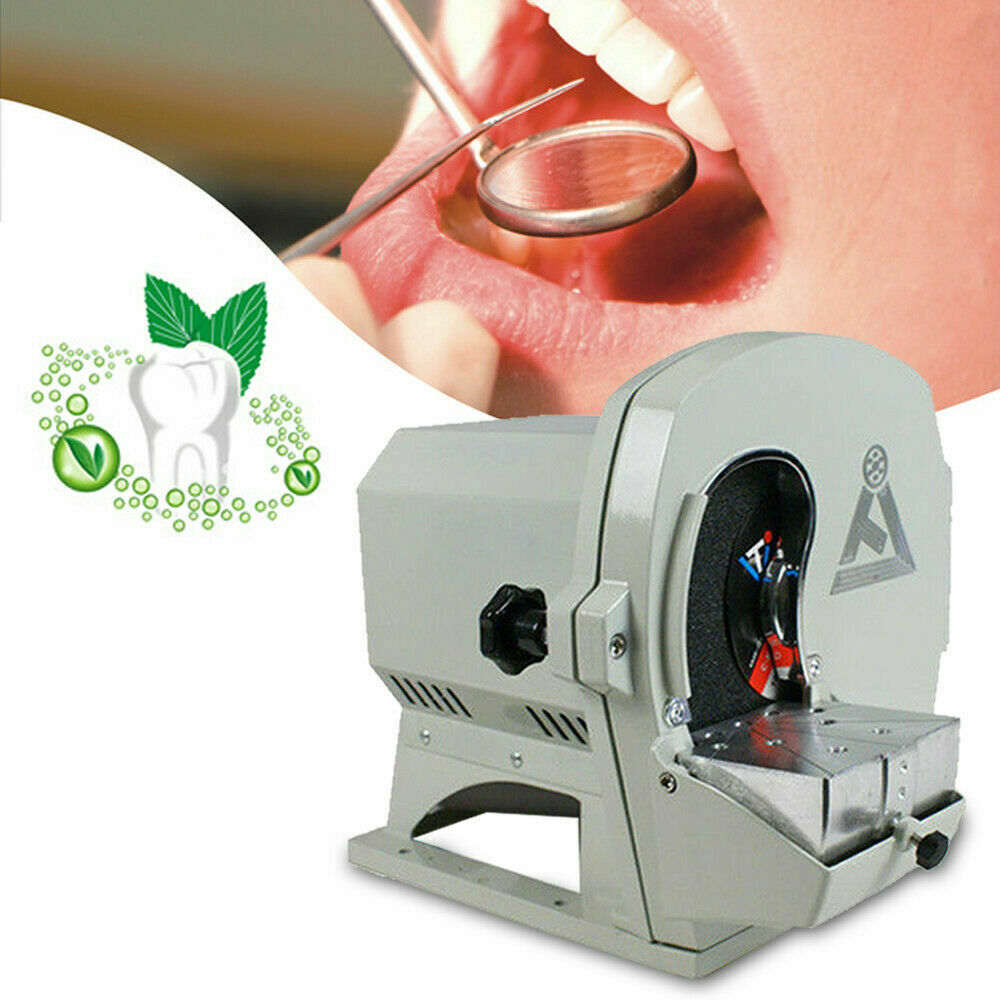 500W Dental Lab Wet Model Trimmer w/ Abrasive Disk Model Trimming Machine JT-19