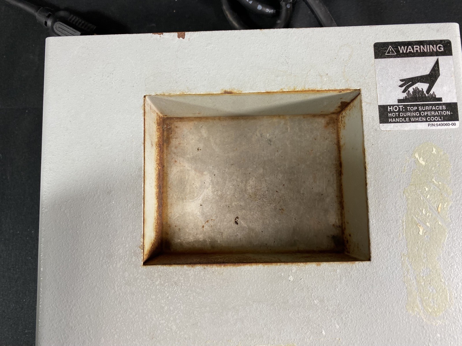 VWR 120V 100W 50/60Hz Standard Heatblock With 20 Hole Block Cat. No. 13259-030