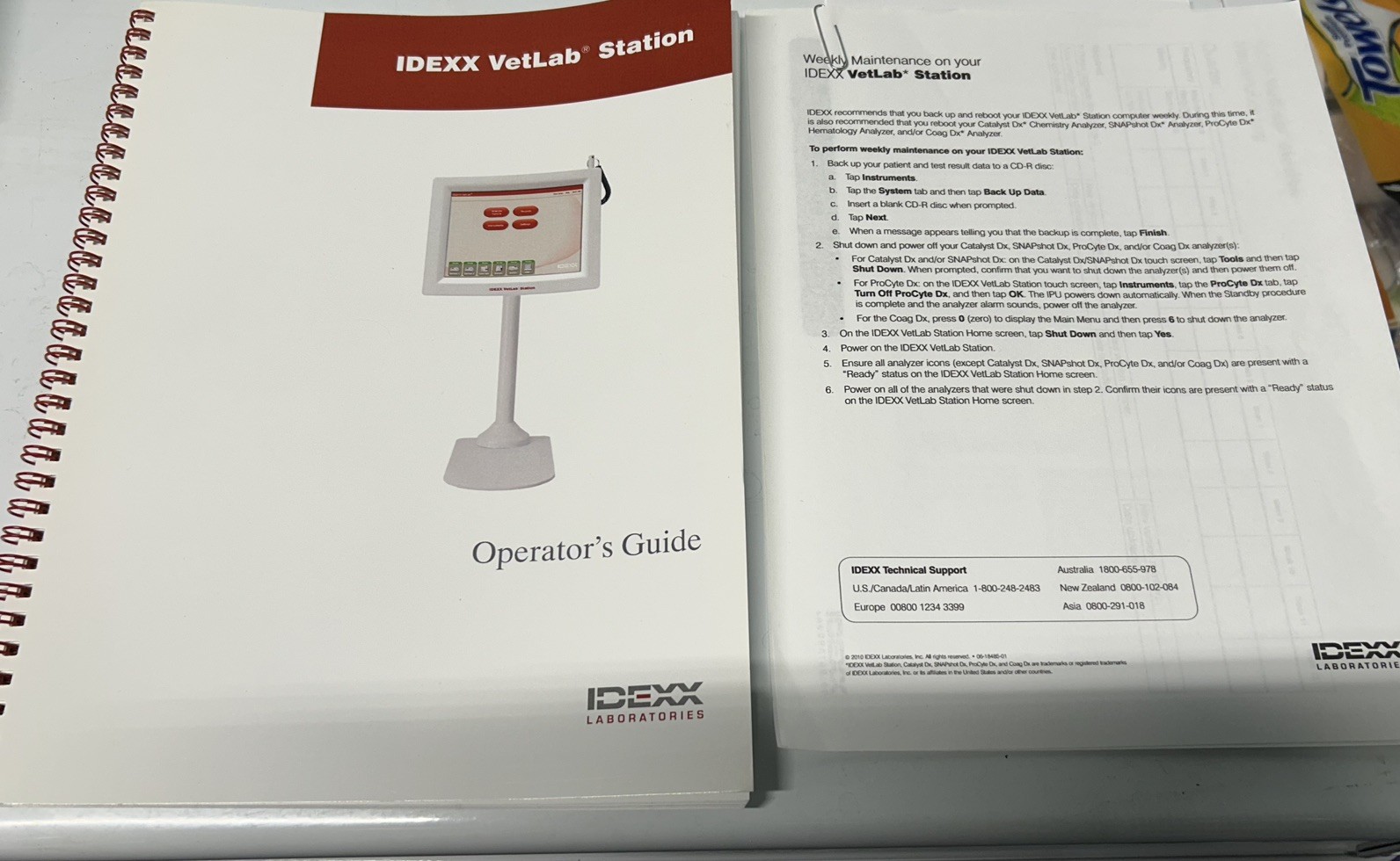 Idexx Veterinary Lab System