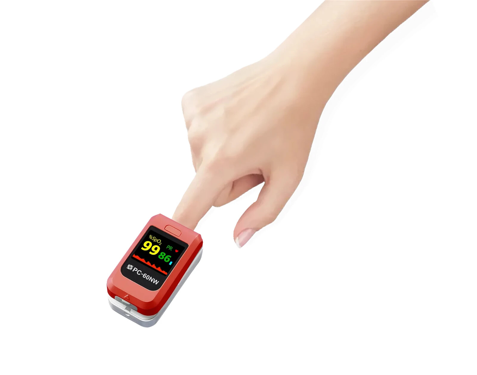75 Pack Fingertip Pulse Oximeter Blood Oxygen Meter SpO2 PR Heart Rate Monitor