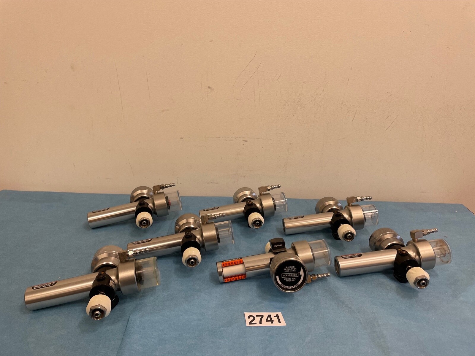 Boehringer 3840 Platinum Series Continuous Suction Regulator, 0-760 mmHg
