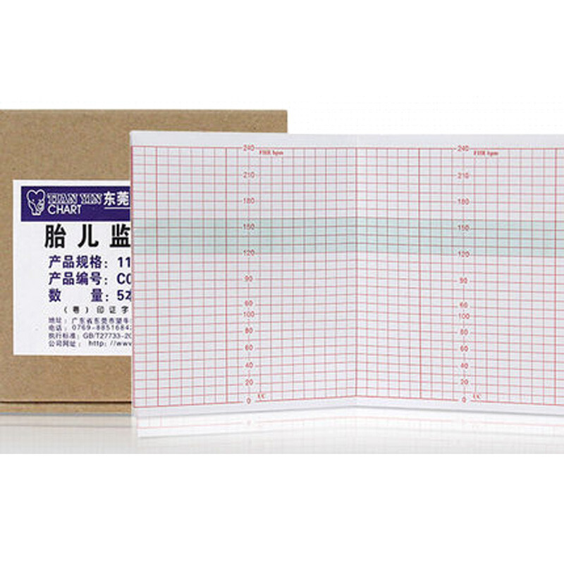 Printer Paper for CONTEC Fetal Monitor CMS800G800F 100mm(W)*112mm(L),Recording