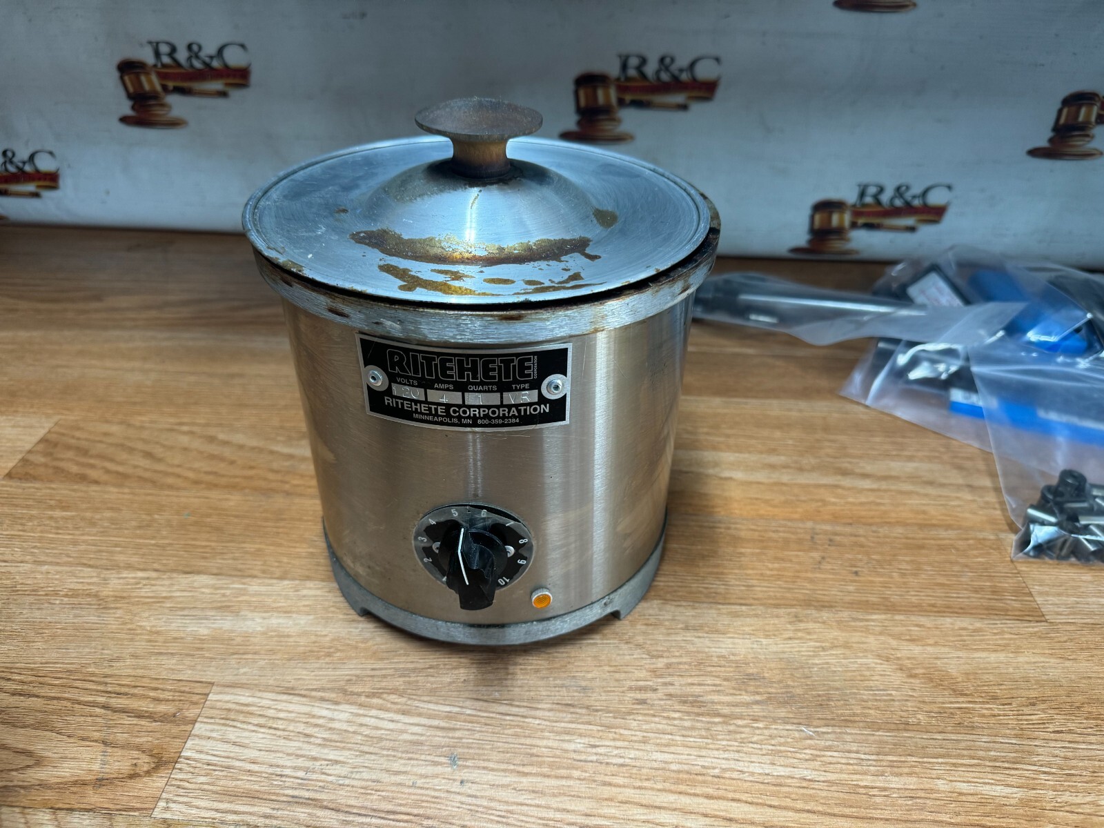 RITEHETE 1 QUART WAX MELTING POT