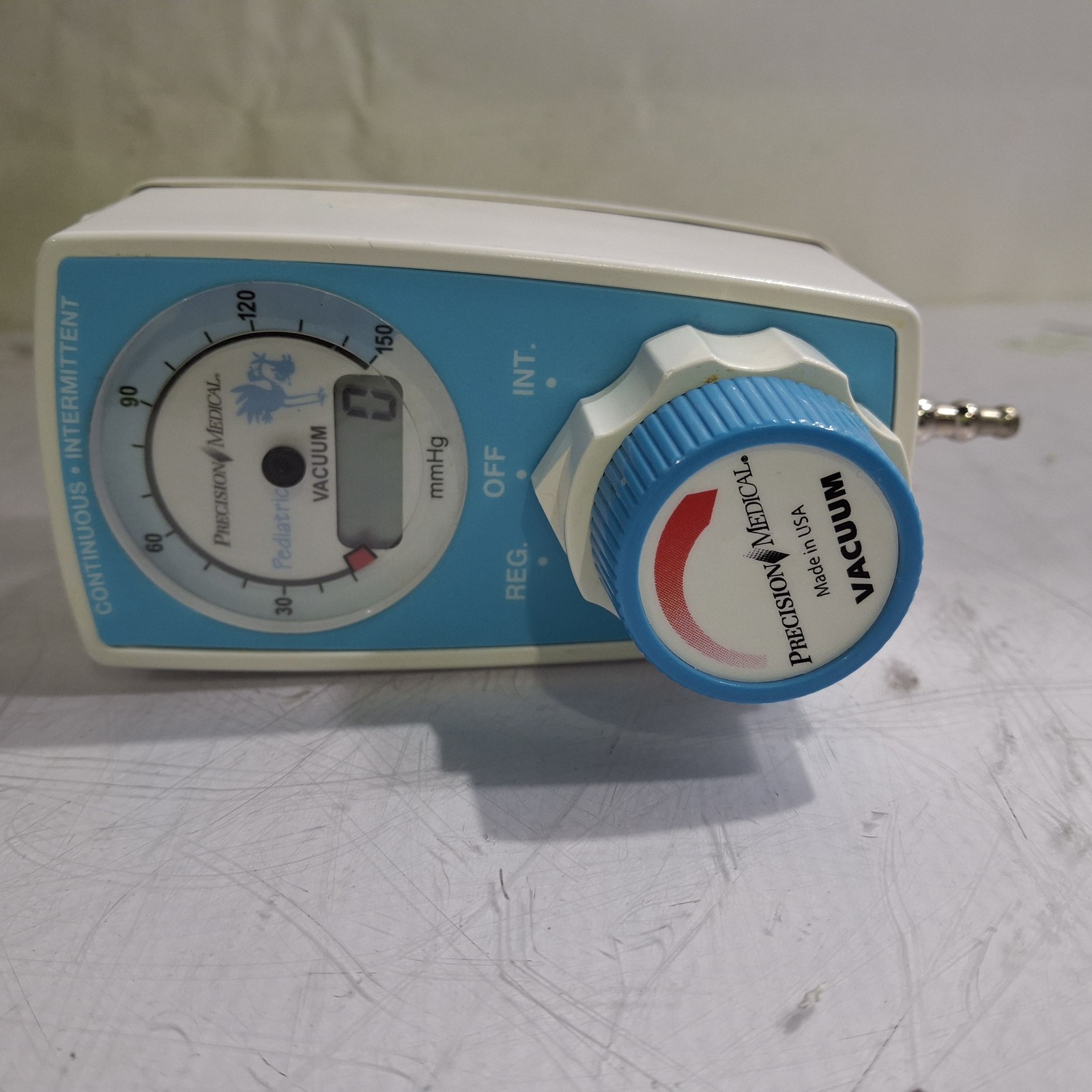 Precision Medical PM3400 Pediatric Continuous Intermittent Vacuum Regulator