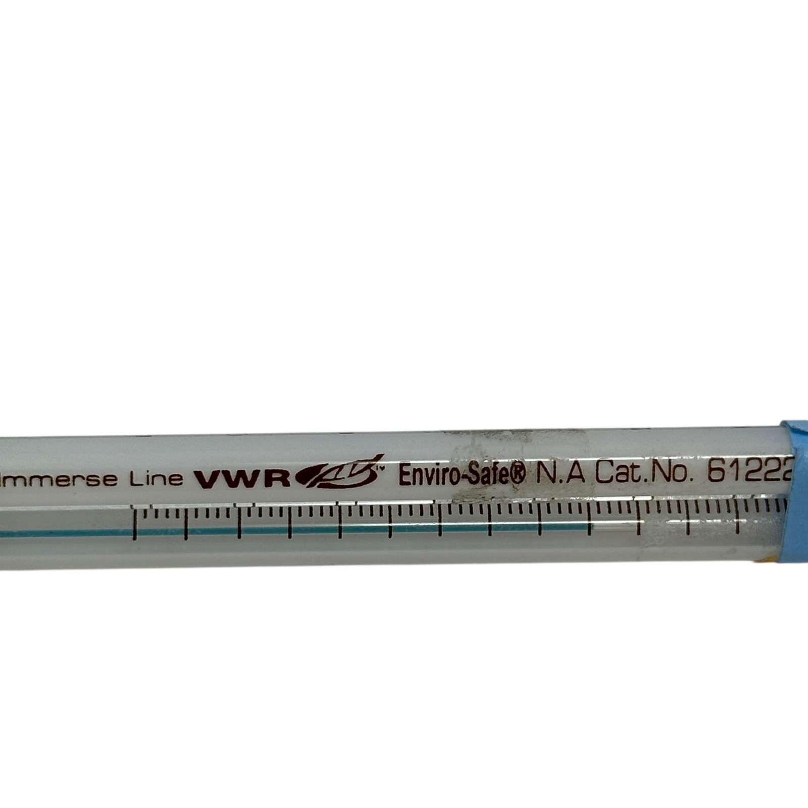 Lot of 2 VWR Enviro-Safe Liquid-In-Glass Laboratory Thermometers 61222-620