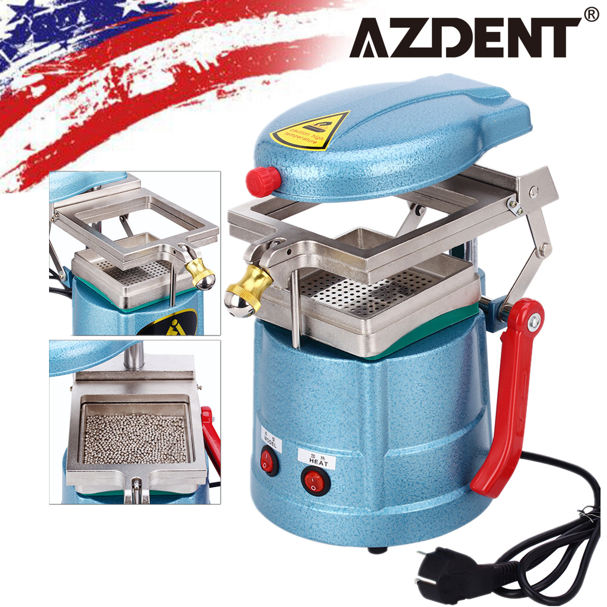 Class B Dental Lab Autoclave Steam Sterilizer 22L/Vacuum Molding Forming Machine