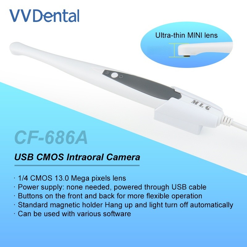 Dental Intraoral Camera USB Digital Imaging Intra Oral HD Camera 13.0 Mega Pixel