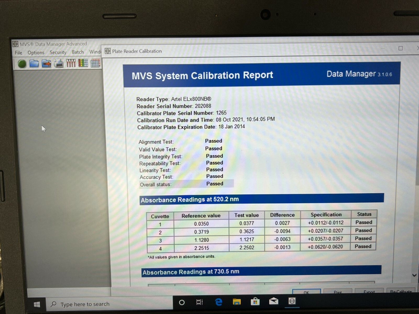 Artel MVS Single & Multichannel Liquid handling Verification System