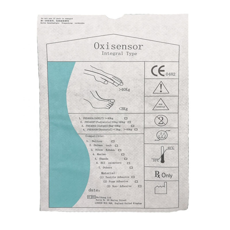 10Pc Apply to Nonin Neonate Adult Finger Sensor SpO2 Probe 7Pin Cable Disposable