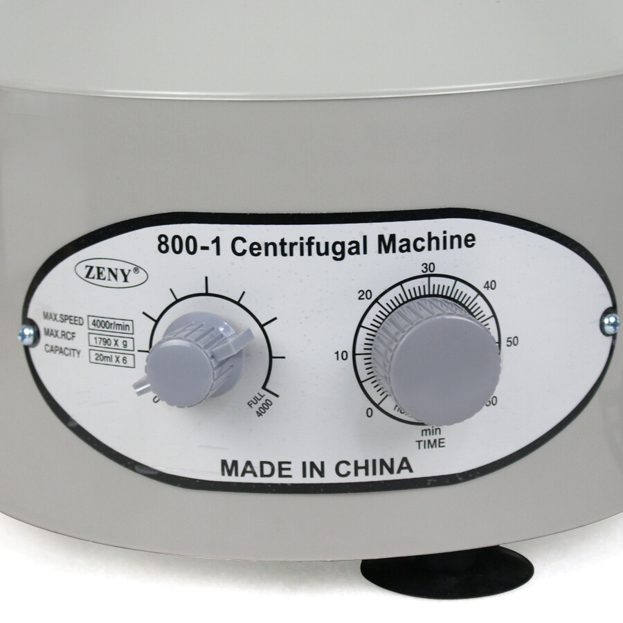 Electric Centrifuge Machine Laboratory Medical Practice 4000rpm 1435g 20 ml x 6