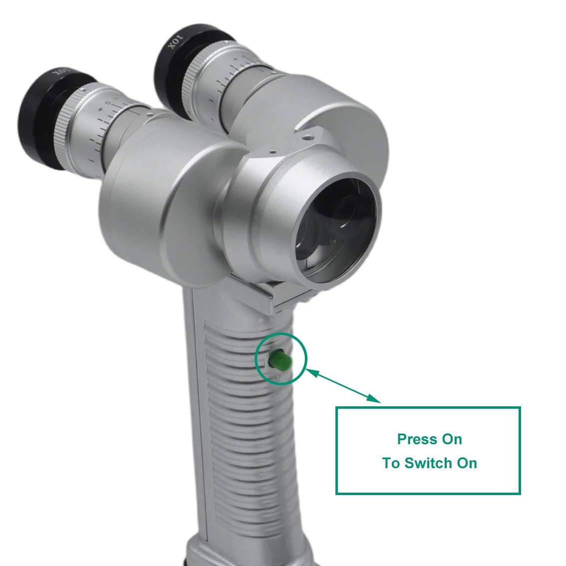 Handheld Portable Slit Lamps Microscope With Smartphone Iphone Camera Adapter
