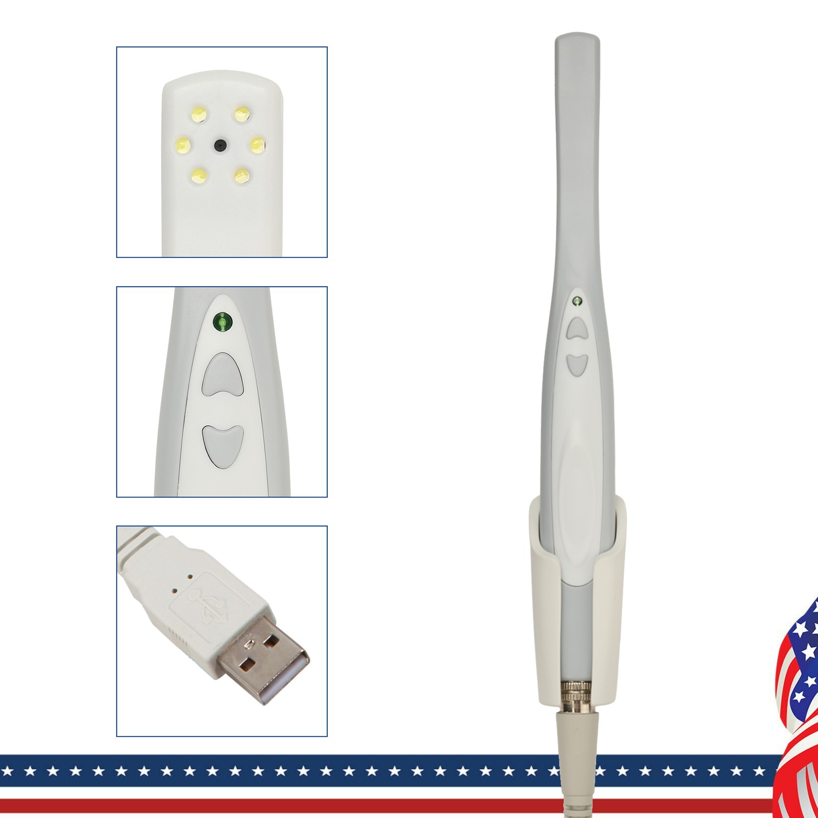 SKYSEA Dental Intraoral Camera Auto-focus 6 LED Light Imaging System