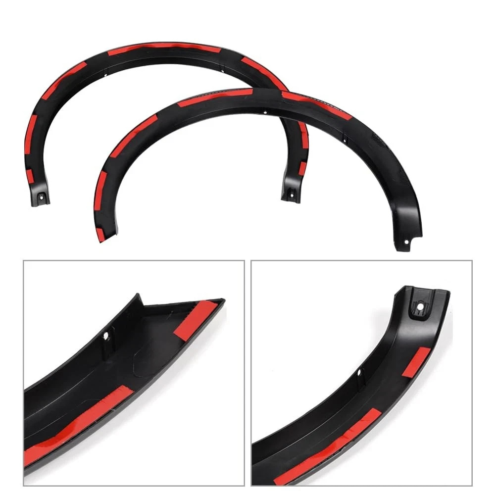 4PCS Fender Flare for F150 04-08 Not Heritage Black Factory Style