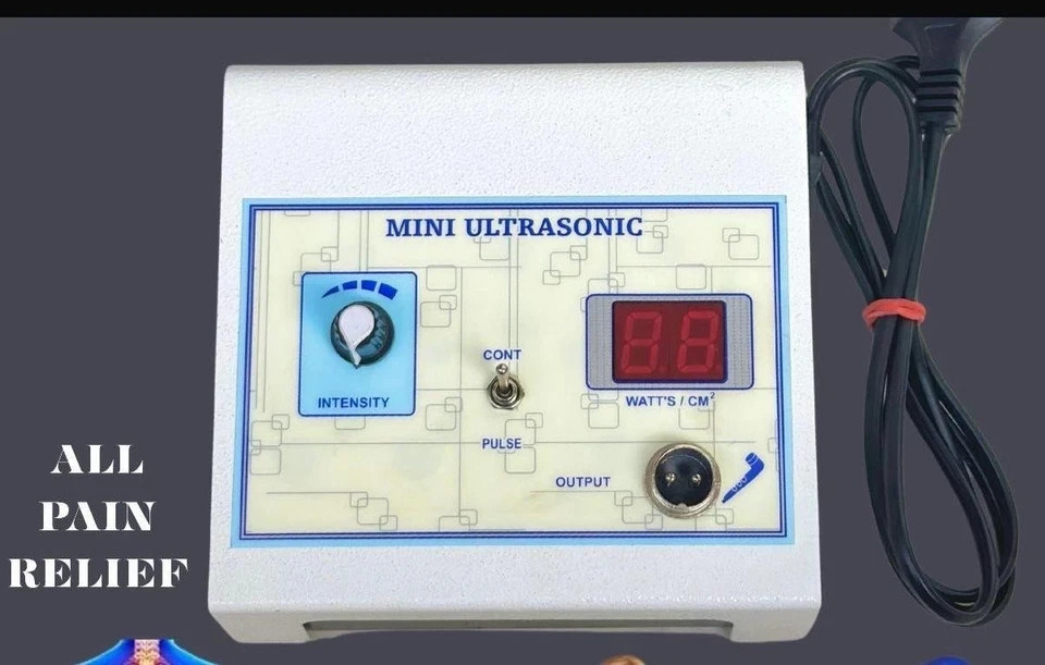 Compact & Portable Home Use Pro Ultrasound Therapy Unit 1 MHz (FREE SHIPING)