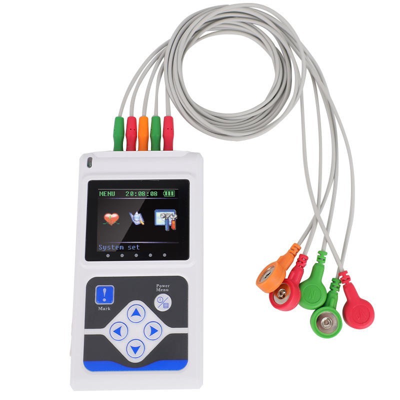 TLC9803 Holter Monitor 24H 3Channel ECG Holter Monitor ECG System
