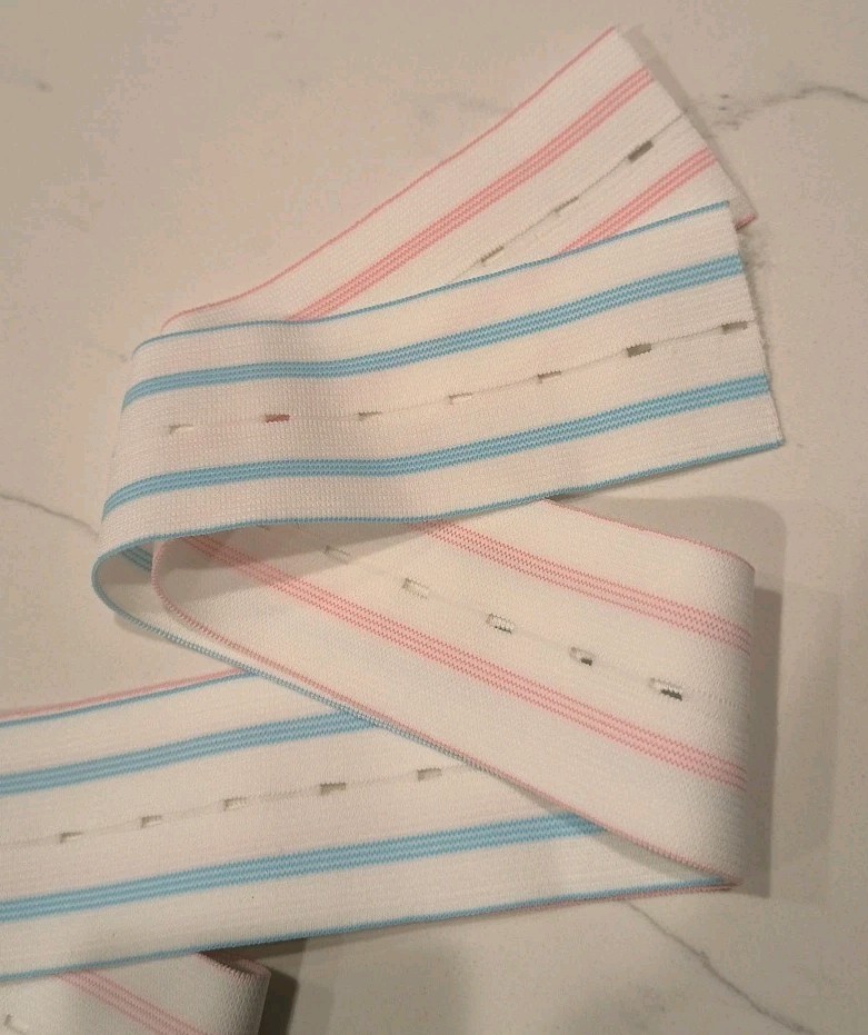 4 Pcs EME XL Pregnancy Fetal Monitor Labor Transducer Button Hole Belt 2.25x 59″