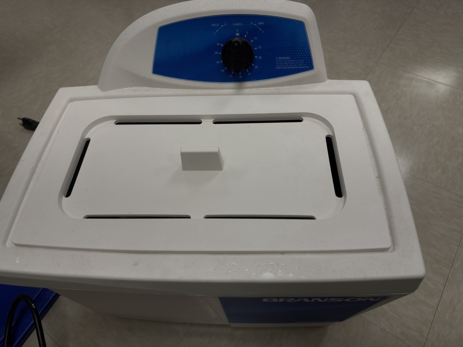 Emerson Branson M3800H 1.5 Gal Heated 59C Dental Ultrasonic Cleaner Bath & Timer