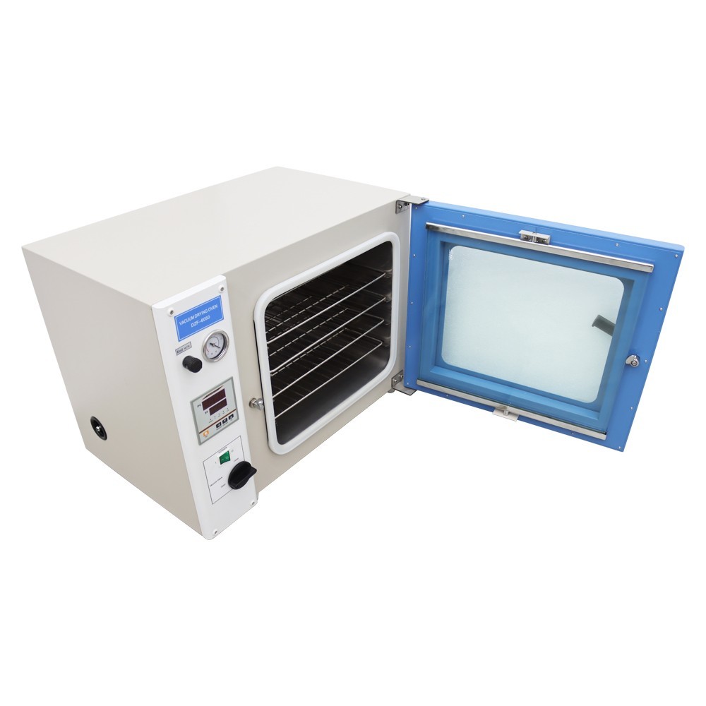 1400W 110V Vacuum Drying Oven Lab Drying Heating Treatment Cabinet with 4Shelves
